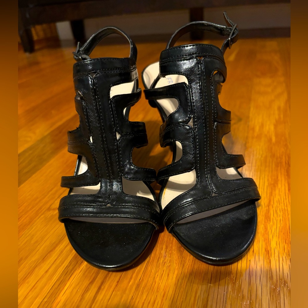 Franco Sarto gladiator heels sandal size 7